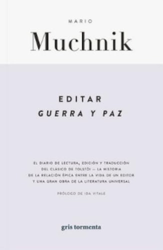 Editar «Guerra y paz»