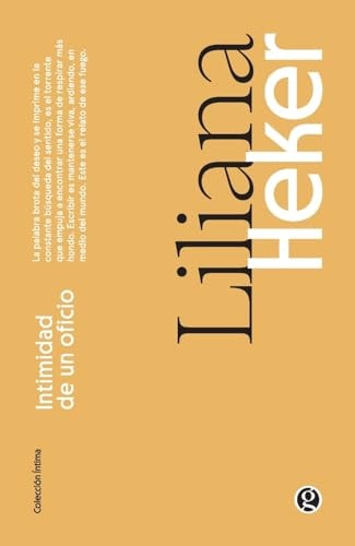 Intimidad de un oficio