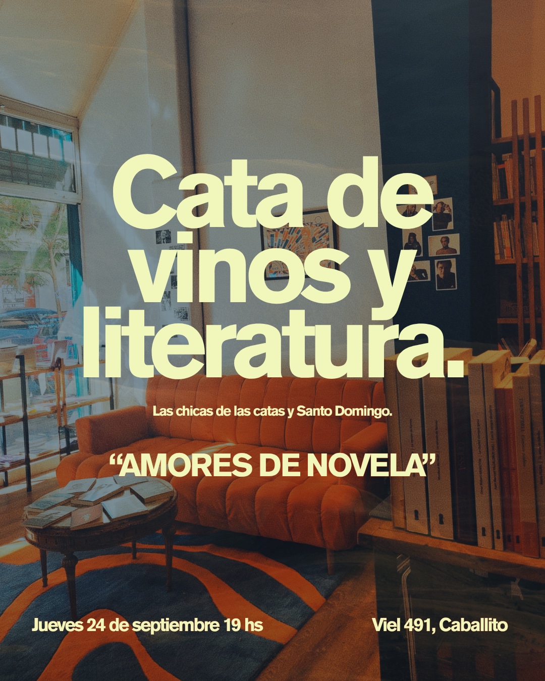 CATA DE VINOS - AMORES DE NOVELA